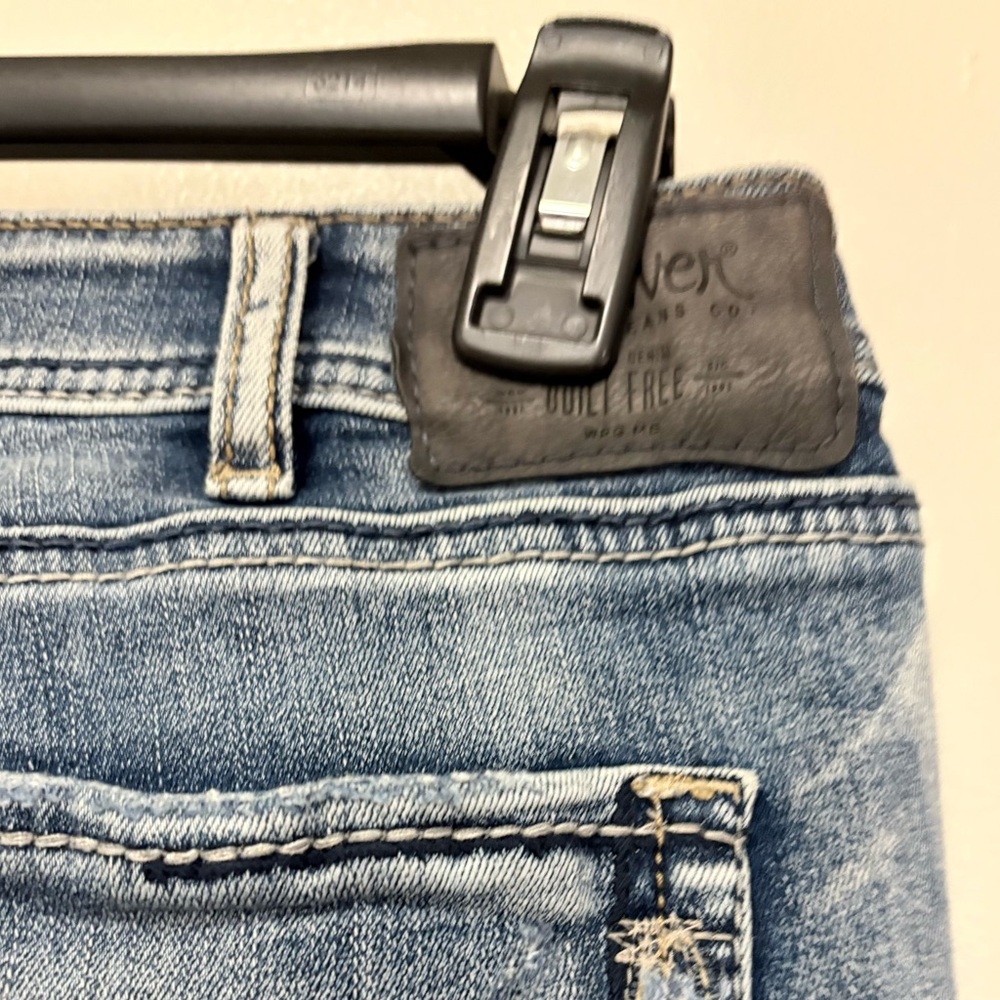 Silver Jeans Blue slim boot cut  Leg - Picture 3 of 8
